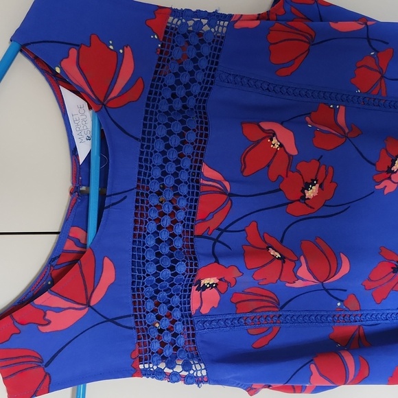 Market and Spruce (stitch fix) shirt, Floral - Picture 4 of 6